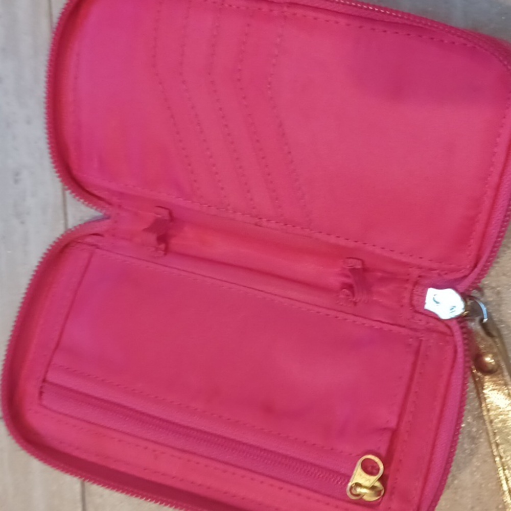 Lilly Pulitzer ID/Card holder Zipper Wristlet - Picture 6 of 6